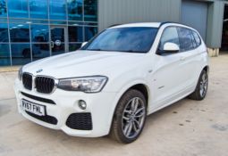 BMW X3 M Sport XDrive 1995cc diesel automatic 5 door estate Registration Number: RV67 FML Date of