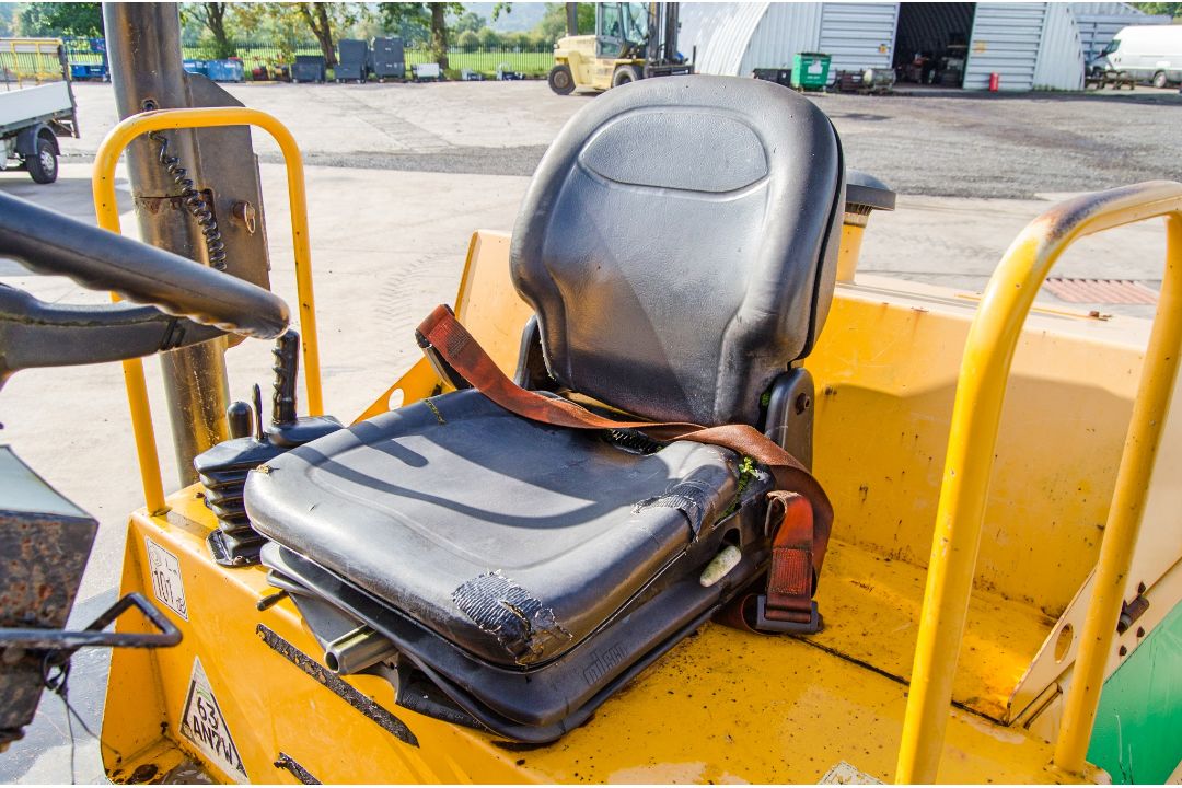 JCB 6 tonne swivel skip dumper Year: 2016 S/N: E66RL9848 Recorded Hours: 1724 c/w V5C registration - Image 18 of 24