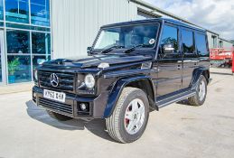 Mercedes Benz G350 Bluetec CDi 2987cc V6 diesel 4x4 automatic 5 door estate car Registration Number:
