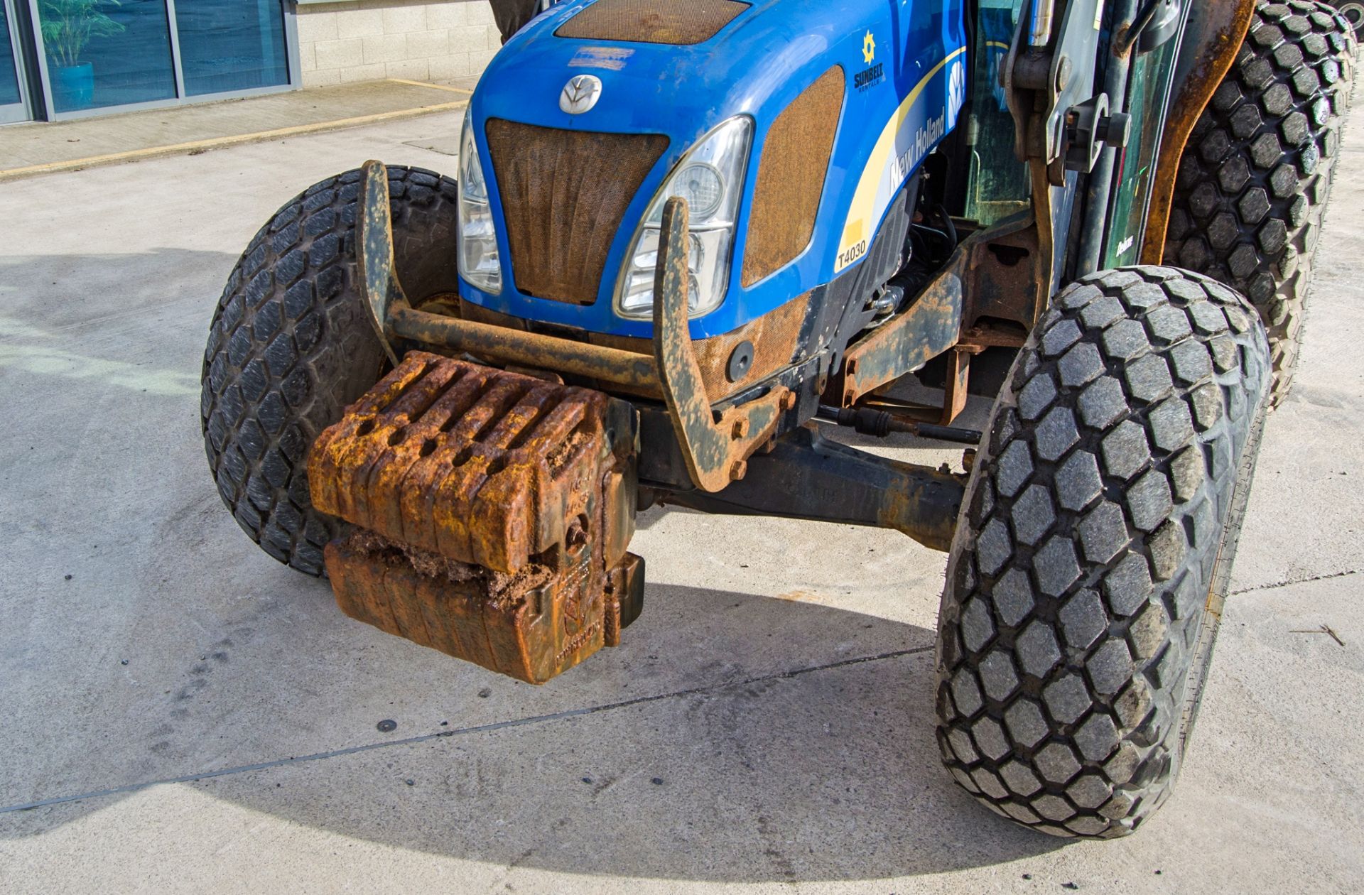 New Holland T4030 4WD tractor Year: 2013 Reg No: WX13 HGP Recorded hours: 1598 c/w Quicke Q36 loader - Image 12 of 24