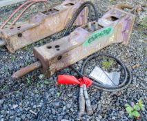 Pro Dem PRB010 hydraulic breaker Pin diameter: 25mm Pin centres: 85mm Pin width: 100mm A740445