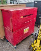 Steel tool store c/w keys A1137370