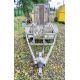 Indespension 8ft x 4 ft tandem axle plant trailer c/w Digadoc excavator docking system S/N: 127622 - Image 5 of 7