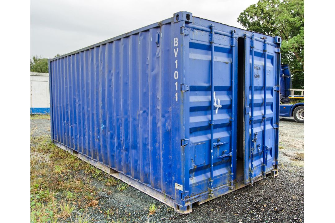 20ft x 8ft steel shipping container BV1011 - Image 2 of 5