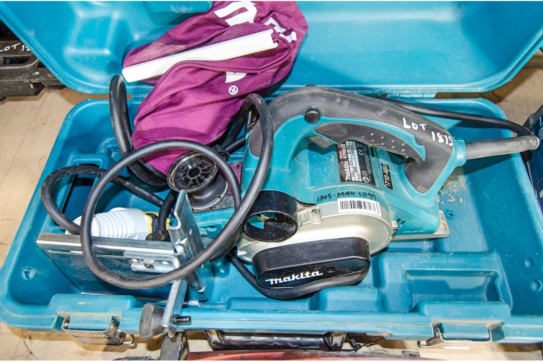Makita KP0810 110v planer c/w carry case 1705MAK1099