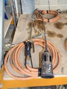 2 - single head gas torches