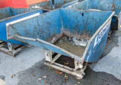 Conquip fork lift tipping skip FTS080