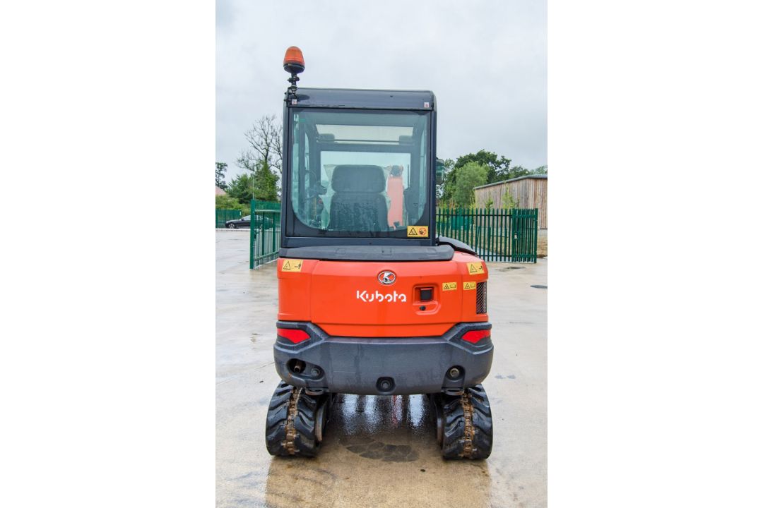 Kubota KX027-4 2.7 tonne rubber tracked excavator Year: 2017 S/N: 50427 Recorded Hours: 1609 - Image 6 of 26