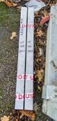 Pair of Genie lift fork extensions