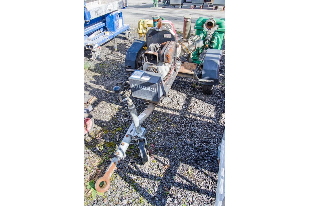 Hilti diesel driven fast tow site water pump A768431 - Image 1 of 3