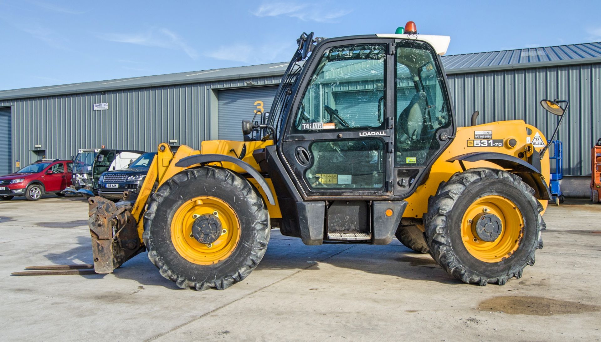 JCB 531-70 T4 IIIB 7 metre telescopic handler Year: 2015 S/N: 2348117 Recorded Hours: 2373 c/w - Image 7 of 25