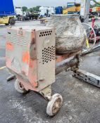 Belle Premier 100XT diesel driven electric start site cement mixer A630111 ** Axle missing & wheel