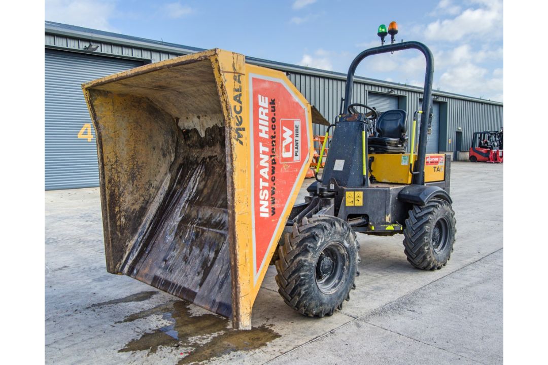 Mecalac TA3 3 tonne straight skip dumper Year: 2018 S/N: 5475 Recorded hours: 1278 CW20038 - Image 9 of 22