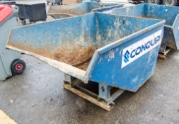 Conquip steel tipping skip A1241512