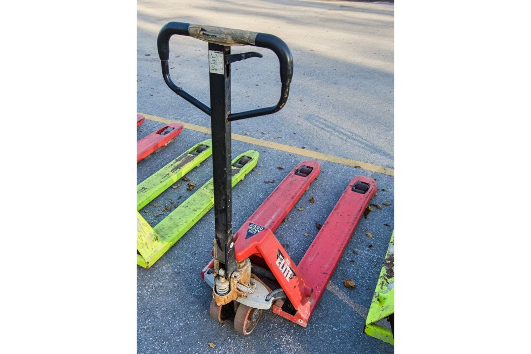 Elite HSC hand hydraulic pallet truck 2200 - Image 2 of 2