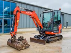 Kubota KX027-4 2.7 tonne rubber tracked excavator Year: 2017 S/N: 50427 Recorded Hours: 1609