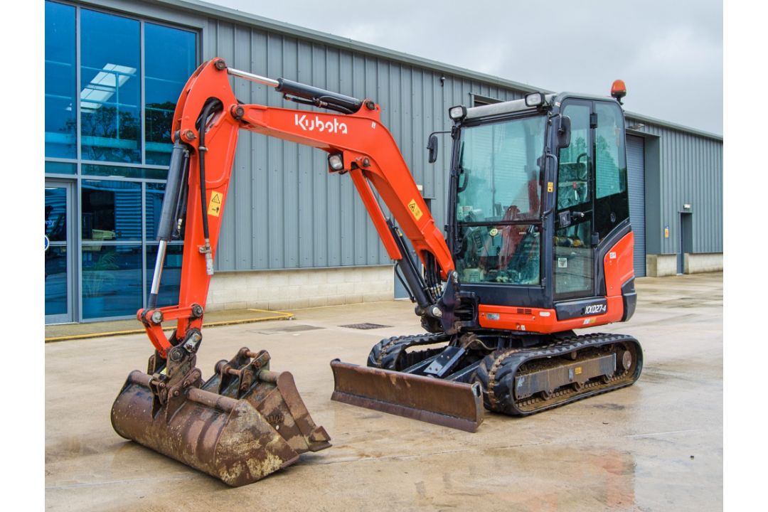 Kubota KX027-4 2.7 tonne rubber tracked excavator Year: 2017 S/N: 50427 Recorded Hours: 1609 - Image 1 of 26