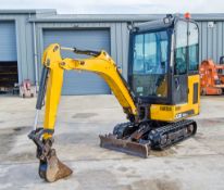 JCB 19 C-1 1.9 tonne rubber tracked excavator Year of manufacture: 2017 Model year: 2018 S/N: