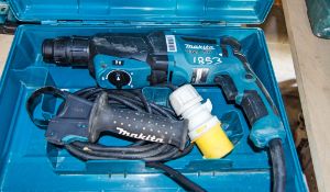Makita HR2630 110v SDS rotary hammer drill c/w carry case 2408520