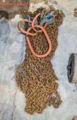 4 - leg 10mm Grade 10 lifting chain