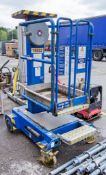 Power Tower Eco Lift manual vertical mast access platform Year: 2015 S/N: 235415 18692