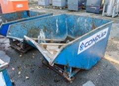 Conquip fork lift tipping skip FTS076