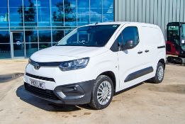 Toyota Proace City Icon 1499cc diesel Turbo 5 speed manual panel van Registration Number: YR21 LNC