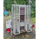 Indespension 8ft x 4 ft tandem axle plant trailer c/w Digadoc excavator docking system S/N: 127622 - Image 6 of 7