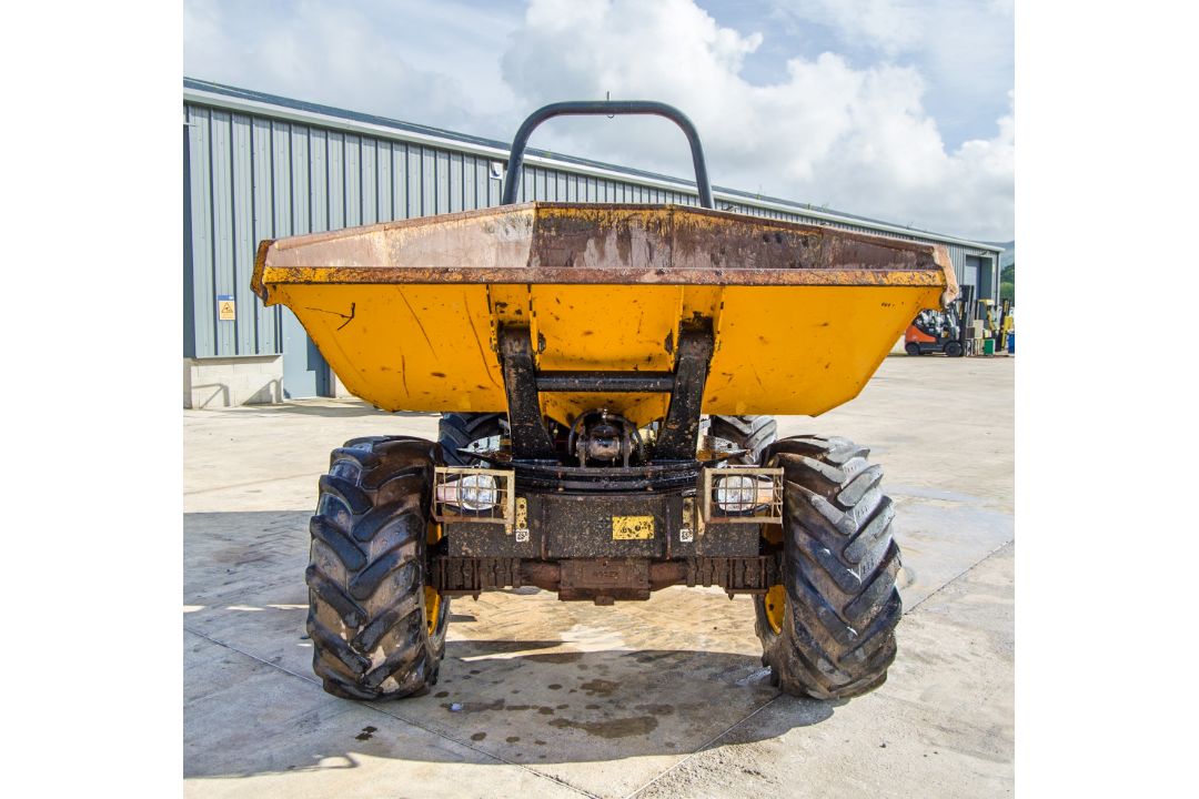 JCB 6 tonne swivel skip dumper Year: 2016 S/N: E66RL9848 Recorded Hours: 1724 c/w V5C registration - Image 5 of 24