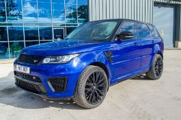 Range Rover Sport SVR 4999cc petrol automatic 5 door estate Registration Number: HW17 BCF Date of