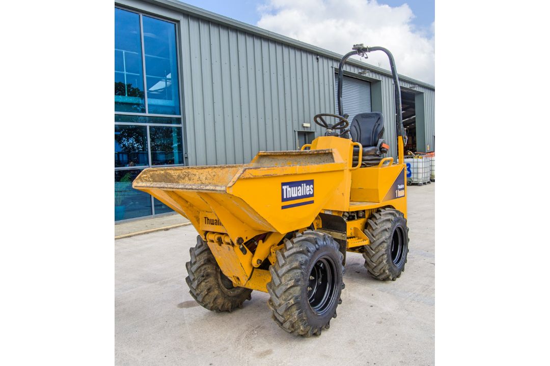 Thwaites 1 tonne hi tip dumper Year: 2021 S/N: 119F3199 Recorded Hours: 892 2104TWT908 - Image 1 of 22