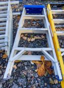 Clow 4 tread aluminium step ladder A1310445