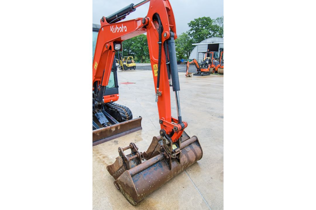 Kubota KX027-4 2.7 tonne rubber tracked excavator Year: 2017 S/N: 50427 Recorded Hours: 1609 - Image 15 of 26