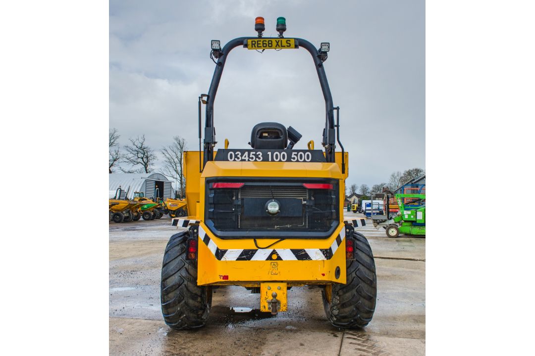 JCB 9 tonne straight skip dumper Year of manufacture: 2018 S/N: 2780314 Recorded Hours: 2000 c/w V5C - Image 6 of 24