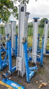 Genie SLA-15 manual material hoist 14090302 ** No forks, no winch & cable snapped **