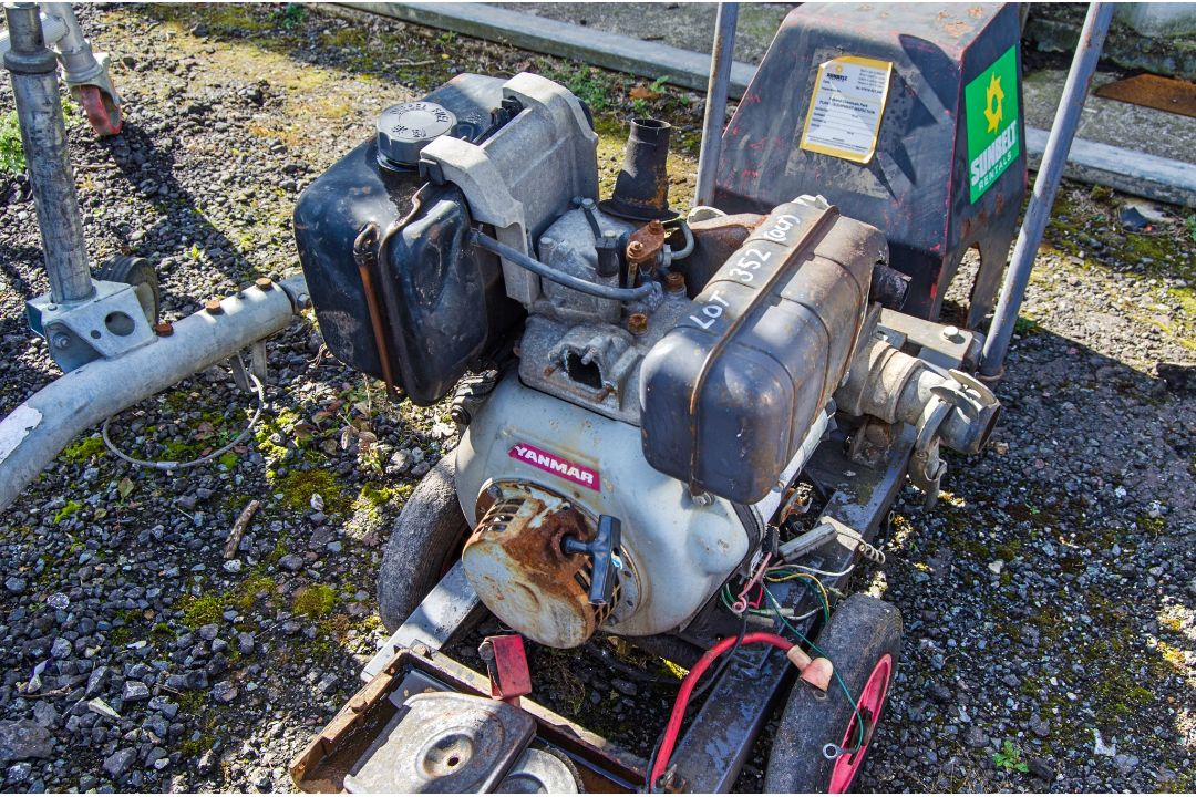 Diesel driven water pump for spares TES0333 - Image 3 of 3