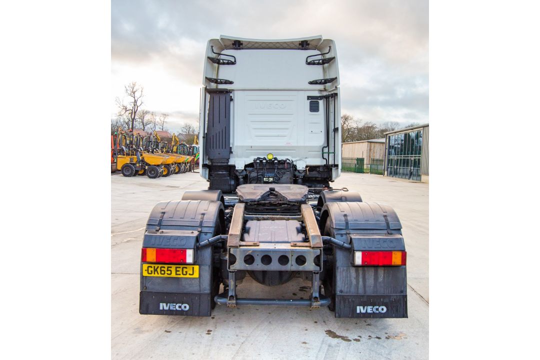 Iveco Stralis 460 E6 Hi-Way 6x2 tractor unit Registration Number: GK65 EGJ Date of Registration: - Image 6 of 33