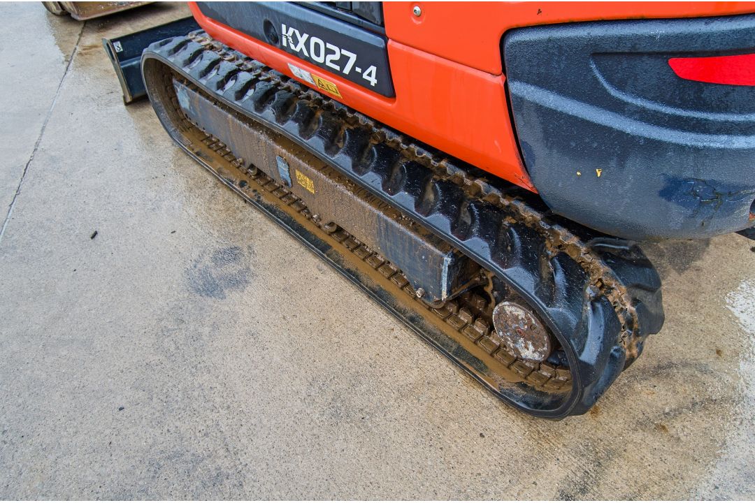 Kubota KX027-4 2.7 tonne rubber tracked excavator Year: 2017 S/N: 50427 Recorded Hours: 1609 - Image 11 of 26