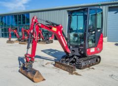 Yanmar SV15VT 1.5 tonne rubber tracked mini excavator Year of manufacture: 2022 Model year: 2023 S/