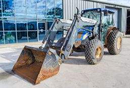 New Holland T4030 4WD tractor Year: 2013 Reg No: WX13 HGP Recorded hours: 1598 c/w Quicke Q36 loader