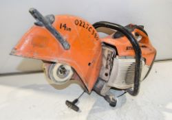 Stihl TS410 petrol driven cut off saw ** Pull cord loose ** 0227C380