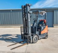 Doosan G18S-5 1.8 tonne gas powered fork lift truck Year: 2017 S/N: 171002473 Recorded Hours: 3414