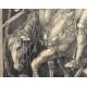 Albrecht Dürer (German, 1471-1528). Knight, Death and the Devil, [1513], engraving on laid paper, - Image 7 of 11