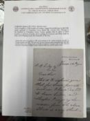 Autographs/Letters/Opera: