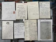 Autographed Letters: