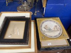 18th/19th cent. French Mezzotint: 