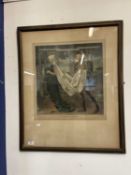 Early 20th cent. Lithograph:
