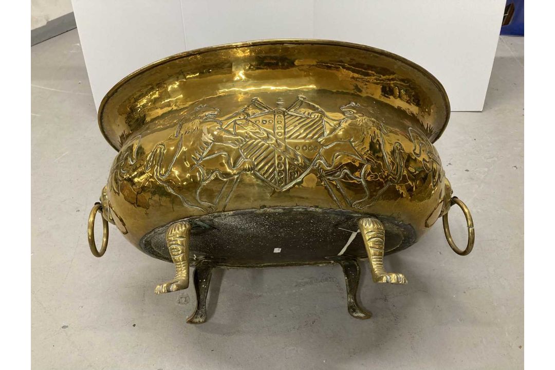 19th cent. Brass: - Image 2 of 3