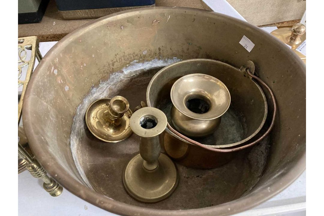 20th cent. Brassware: - Image 2 of 8
