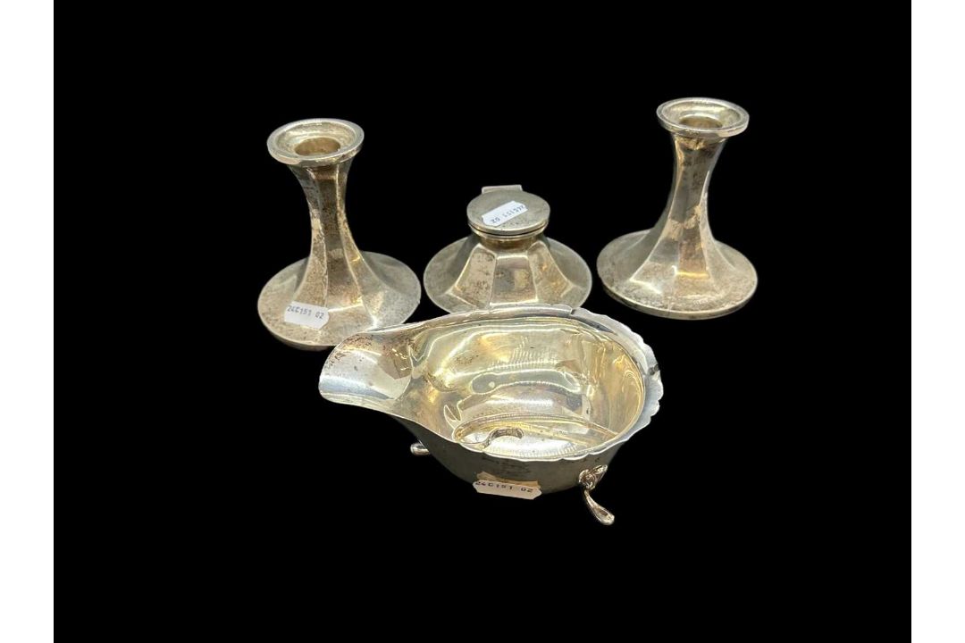 Hallmarked Silver: - Image 1 of 3